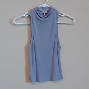 Kismet sleeveless mock turtleneck top